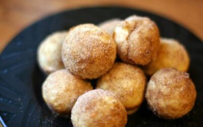 “Baked” Donut Holes