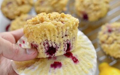 Raspberry Lemon Muffins